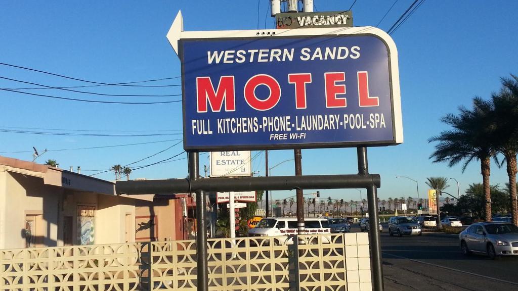 Western Sands Motel Indio Exteriér fotografie