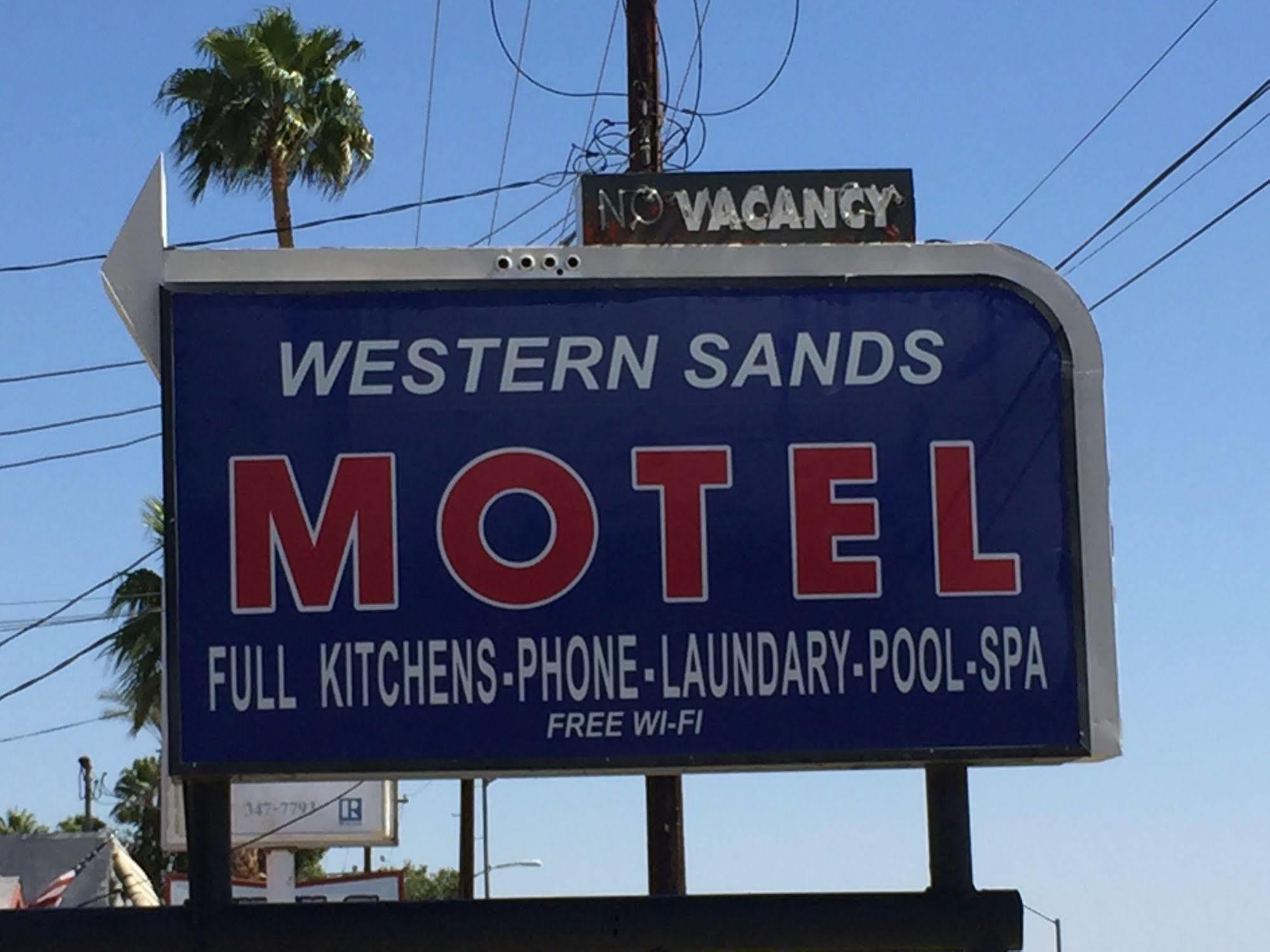 Western Sands Motel Indio Exteriér fotografie